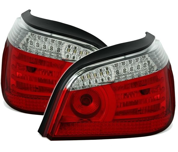 BMW E60 - Zadní světla LED - Červená